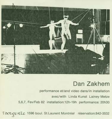 Dan Zakhem: Performance and Video Installation